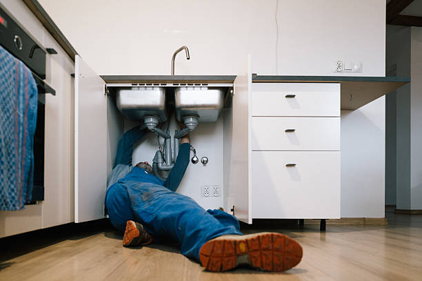 Professional Leak Detection technician working in Spencer, NC